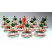 Subbuteo Andrew Table Soccer Mexico World Cup 2026 with Sun of Aztecs Shirt on WSB Professional bases